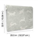 4169-83115 Revelry Sage Forest Frolic Wallpaper
