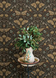 4169-83116 Mystic Moth Black Forest Magic Wallpaper