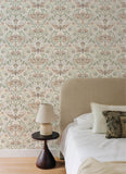  4169-83119 Mystic Moth Blush Forest Magic Wallpaper