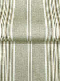 4169-83121 Calvados Moss Linen Stripe Wallpaper