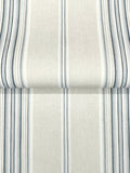 4169-83123 Calvados Blue Linen Stripe Wallpaper
