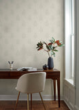 4169-83129 Frond Beige Leaf Wallpaper