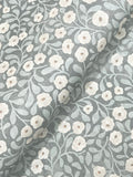 4169-83134 Poppy Trail Light Blue Floral Wallpaper