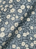 4169-83135 Poppy Trail Dark Blue Floral Wallpaper