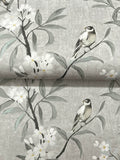 4169-83141 Tea Olive Gray Finch Frolic Wallpaper