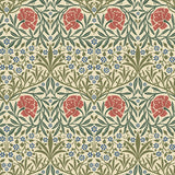 4171-82043 Oxford Union Green Floral Vines Wallpaper