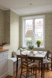 4171-82045 Oxford Union Yellow Floral Vines Wallpaper