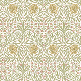 4171-82045 Oxford Union Yellow Floral Vines Wallpaper