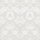 4171-82056 Myrtle Dove Floral Ogee Wallpaper