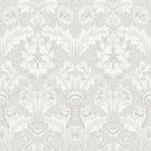4171-82056 Myrtle Dove Floral Ogee Wallpaper