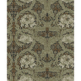 4171-82073 African Marigold Black Floral Wallpaper