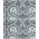 4171-82074 African Marigold Dark Blue Floral Wallpaper