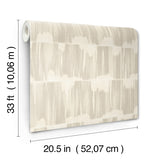 4172-24345 Serendipity Beige Shibori Wallpaper