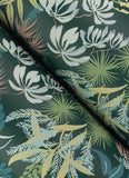 4172-27480 Everglades Dark Green Botanical Wallpaper