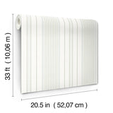 4172-27485 Navarres Stripe Light Green Faux Linen Wallpaper