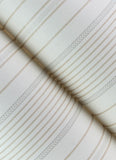 4172-27487 Navarres Stripe Neutral Faux Linen Wallpaper