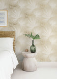 4172-27489 Hatteras Champagne Palms Wallpaper