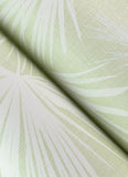 4172-27490 Hatteras Light Green Palms Wallpaper