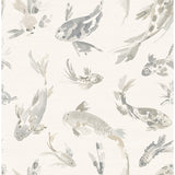 4172-27503 Koi Stone Fish Wallpaper