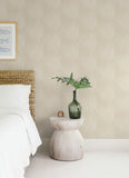 4172-27504 Folly Champagne Zen Swirls Wallpaper