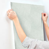  4172-27505 Folly Seafoam Zen Swirls Wallpaper