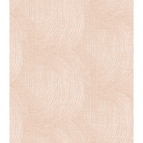 4172-27507 Folly Blush Zen Swirls Wallpaper