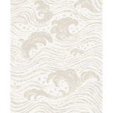 4172-27508 Swell Beige Ocean Wave Wallpaper