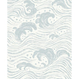 4172-27509 Swell Light Blue Ocean Wave Wallpaper