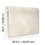 4172-27520 Largo Neutral Striated Wallpaper