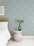 4172-27522 Largo Turquoise Striated Wallpaper