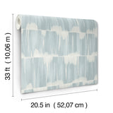 4172-27525 Serendipity Light Blue Shibori Wallpaper