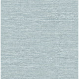 4172-27527 Malin Denim Faux Grasscloth Wallpaper