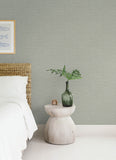 4172-27530 Malin Seafoam Faux Grasscloth Wallpaper