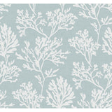 4172-82003 Tortuga Sky Blue Coral Weave Wallpaper