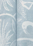 4172-82005 Biscayne Sky Blue Flamingo Beach Wallpaper