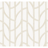 4172-82008 Salvo Gold Curved Contours Wallpaper