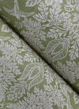 4173-27620 Finch Light Green Woodland Damask Wallpaper