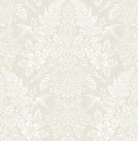 4173-27624 Finch Ivory Woodland Damask Wallpaper