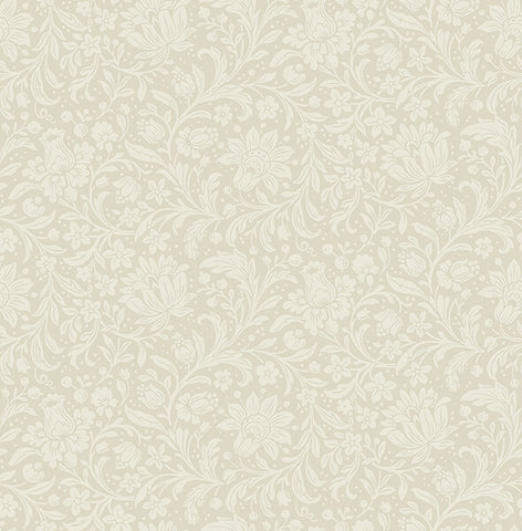 4173-27629 Hague Ivory Floral Trail Wallpaper
