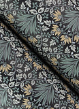 4173-27630 Woodbury Black Floral Damask Wallpaper