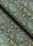  4173-27631 Woodbury Evergreen Floral Damask Wallpaper