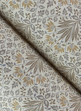 4173-27633 Woodbury Brown Floral Damask Wallpaper