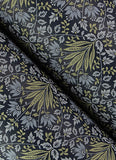 4173-27634 Woodbury Navy Floral Damask Wallpaper