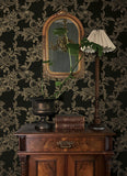 4173-27635 Gerty Gold Fruit Toile Wallpaper