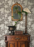 4173-27637 Gerty Black Fruit Toile Wallpaper