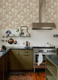 4173-27638 Gerty Copper Fruit Toile Wallpaper