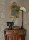  4173-27640 Gisela Neutral Floral Columns Wallpaper
