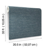  4173-27649 Roderick Dark Blue Textured Wallpaper