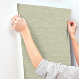 4173-27652 Roderick Seafoam Textured Wallpaper