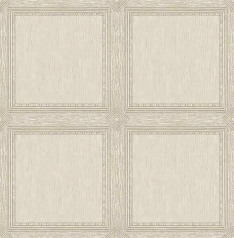 4173-27658 Moorland Ivory Wood Panel Wallpaper